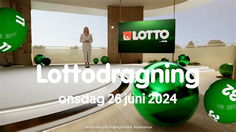 spelstopp lotto onsdag